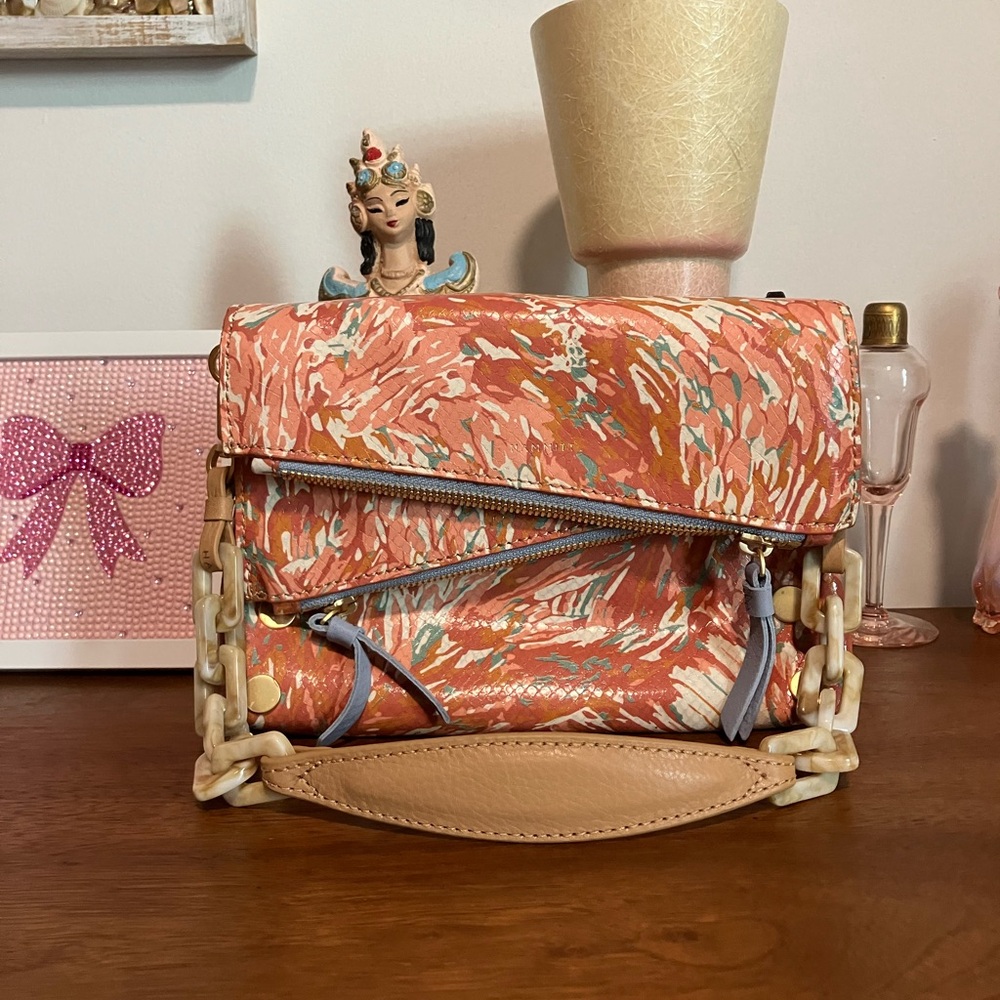 Hammitt Dillon Small Crossbody Bag in the "Garden Party" print